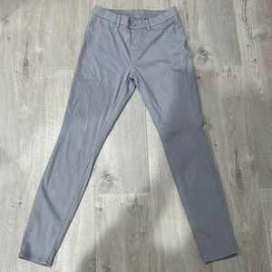 Uniqlo Light Grey Women Legging Pants Size M